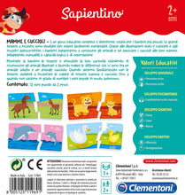 Carica l'immagine nel visualizzatore di Gallery, Clementoni - Mamme e Cuccioli Gioco Educativo Sapientino, Multicolore, 2 Anni