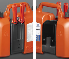 Carica l'immagine nel visualizzatore di Gallery, Husqvarna 580754201 - Tanica carburante Combinata, Benzina 5 l e Multicolore - Ilgrandebazar