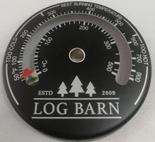 Carica l'immagine nel visualizzatore di Gallery, log-barn magnetico stufa bruciatore e termometro - Ilgrandebazar