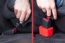 Carica l'immagine nel visualizzatore di Gallery, Porta aggancio cintura di sicurezza Wididi Buckle Up - Tiene il Rosso - Ilgrandebazar