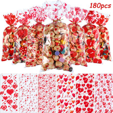 Carica l'immagine nel visualizzatore di Gallery, 180 Pezzi Plastica San Valentino Festa Sacchetti Cellophane Trasparente... - Ilgrandebazar
