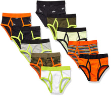 Carica l'immagine nel visualizzatore di Gallery, Amazon Essentials 10-Pack Underwear Brief, Sharks And Stripes, Medium - Ilgrandebazar