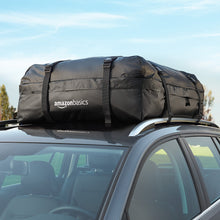Carica l'immagine nel visualizzatore di Gallery, AmazonBasics - Borsa portatutto per tetto dell'auto, Nero, 425 424,75 L, Nero - Ilgrandebazar