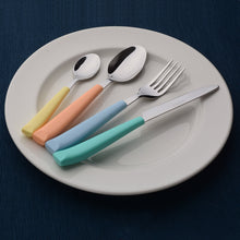 Carica l'immagine nel visualizzatore di Gallery, Exzact WF232W Set da tavola 24 PCS - Acciaio Colore Misto X 24 - Ilgrandebazar