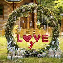 Carica l'immagine nel visualizzatore di Gallery, 5 pz Cartelli da Giardino con Pali per San Valentino Decorazioni da... - Ilgrandebazar