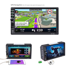 Carica l'immagine nel visualizzatore di Gallery, LSLYA Auto Radio Dual 2 Din Car Stereo Schermo Bluetooth 7 black - Ilgrandebazar