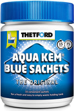 Carica l'immagine nel visualizzatore di Gallery, Thetford 200413 Aqua KEM Blue Sachets