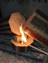 Carica l'immagine nel visualizzatore di Gallery, Accendifuoco in legno naturale ecologico, ideale per accendere il fuoco 200pc - Ilgrandebazar