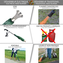 Carica l'immagine nel visualizzatore di Gallery, ACHATPRATIQUE Bruciatore di Erbe elettriche | Bacchetta per diserbo Weed... - Ilgrandebazar