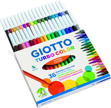 Carica l'immagine nel visualizzatore di Gallery, Giotto Turbo Color pennarelli in astuccio da 36 colori