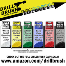 Carica l'immagine nel visualizzatore di Gallery, Drillbrush 2 pezzo nero Ultra Stiff es pulizia Rotary Stiff-black - Ilgrandebazar