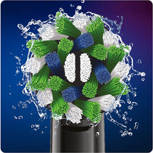 Carica l'immagine nel visualizzatore di Gallery, Oral-B CrossAction Testine di Ricambio per Spazzolino Elettrico Edizione Nera con Tecnologia CleanMaximiser, Confezione da 8 Pezzi 8 Testine
