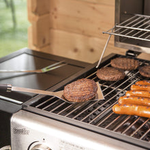 Carica l'immagine nel visualizzatore di Gallery, Bruzzzler Set posate da grill in acciaio inox, 3 pezzi, 3 Pezzi, Argento - Ilgrandebazar