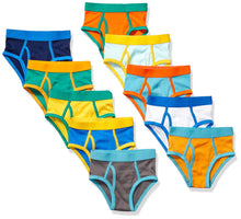 Carica l'immagine nel visualizzatore di Gallery, Amazon Essentials 10-Pack Underwear Brief, Sharks And Stripes, Medium - Ilgrandebazar