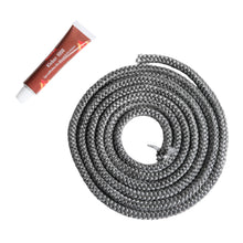 Carica l'immagine nel visualizzatore di Gallery, Kamino-Flam 333213 Corda Ignifuga per Stufa Camino o 1,4x1,4x200 cm, Nero - Ilgrandebazar