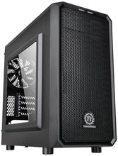 Carica l'immagine nel visualizzatore di Gallery, Thermaltake H15 Versa - Case per PC Micro ATX  e Mini Window, Nero - Ilgrandebazar