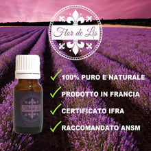 Carica l'immagine nel visualizzatore di Gallery, Olio Essenziale Flor De Lis Di Lavanda Puro, Set 3 bottiglie 10ml,... - Ilgrandebazar