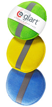 Carica l'immagine nel visualizzatore di Gallery, glart 43PP Pad di lucidatura con microfibre l'elastico Blu/verde/arancio