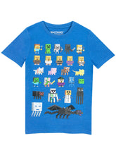 Carica l'immagine nel visualizzatore di Gallery, Minecraft Sprites Ragazzi T-Shirt (Viola, 7-8 Years) - Ilgrandebazar