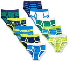 Carica l'immagine nel visualizzatore di Gallery, Amazon Essentials 10-Pack Underwear Brief, Sharks And Stripes, Medium - Ilgrandebazar