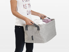 Carica l'immagine nel visualizzatore di Gallery, Brabantia 105685 Cesta per Panni, Richiudibile, Tessuto, Grey 35 l, Grigio - Ilgrandebazar