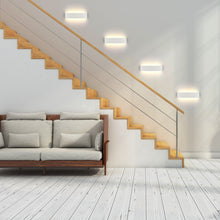 Carica l'immagine nel visualizzatore di Gallery, 2 Pezzi LED Lampada da Parete 16W Bianco 2x 16w Caldo - Alluminio - Ilgrandebazar