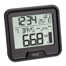 Carica l'immagine nel visualizzatore di Gallery, TFA Dostmann Drop 47.3005.01 - Pluviometro Wireless con Temperatura Nero - Ilgrandebazar