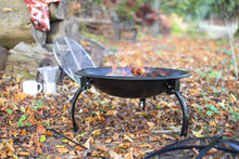 Carica l'immagine nel visualizzatore di Gallery, La Hacienda Firebowl BBQ Barbeque with Folding Legs And Carry Bag for Black - Ilgrandebazar