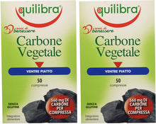 Carica l'immagine nel visualizzatore di Gallery, Equilibra Carbone Vegetale, 50 compresse