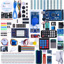 Carica l'immagine nel visualizzatore di Gallery, Elegoo MEGA2560 R3 Lo Starter Kit più Completo con Tutorial Italiano Compatibile con i Progetti IDE di Arduino