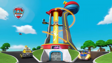 Carica l'immagine nel visualizzatore di Gallery, Paw Patrol Veicolo Deluxe di Mighty Pups Super Paws CHASE, con Luci e Suoni,...