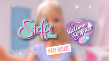 Carica l'immagine nel visualizzatore di Gallery, Simba Love Welcome Family (Steffi incinta, Kevin, Evi) con 9 accessori,...