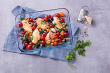 Carica l'immagine nel visualizzatore di Gallery, Pyrex Essentials Tegame Rettangolare, 40x27cm 40x27cm, Trasparente