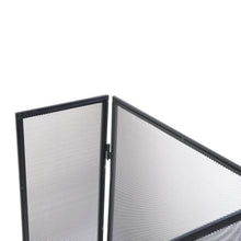 Carica l'immagine nel visualizzatore di Gallery, Kamino-Flam Funkenschutzgitter, Metall, ca. 96,5 x 97 x 61 x 1 cm, Nero - Ilgrandebazar
