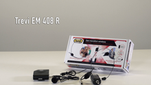 Carica l'immagine nel visualizzatore di Gallery, Trevi EM 408 R Set di Microfoni Wireless ad Archetto e a Clip con Nero - Ilgrandebazar