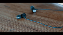 Carica l'immagine nel visualizzatore di Gallery, LUDOS ULTRA Auricolari In-Ear Cuffie, Cuffiette con Microfono, Massimo Nero