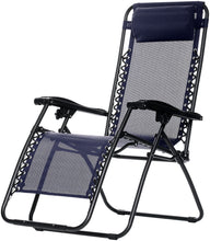 Carica l'immagine nel visualizzatore di Gallery, AmazonBasics - Sedia a gravità zero, Blu - Ilgrandebazar
