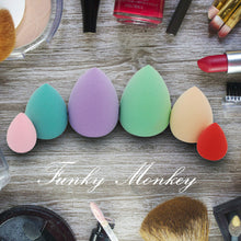 Carica l'immagine nel visualizzatore di Gallery, Spugnette Make Up 6 Pezzi Beauty Blender Fondotinta Trucchi Spugnetta Per... - Ilgrandebazar