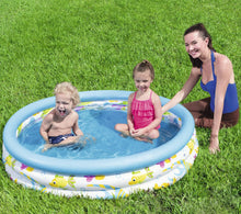 Carica l'immagine nel visualizzatore di Gallery, Bestway 51009 - Piscina Ocean Life 3 Anelli 40 x 10 Inch, Multicolore