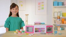 Carica l'immagine nel visualizzatore di Gallery, Barbie FRH73 - Cucina da Sogno con Bambola, 5 Aree di Gioco, Pasta... - Ilgrandebazar