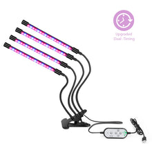 Carica l'immagine nel visualizzatore di Gallery, LED Grow Light USB Phyto Lamp Full Spectrum 4 Head Grow Tent Complete Kit Phytolamp for Plants Seedlings Flowers Indoor Grow Box