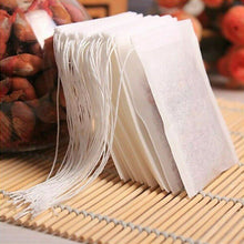 Carica l'immagine nel visualizzatore di Gallery, 100Pcs/Lot Teabags Empty Scented Tea Bags With String Heal Seal Filter Paper for Herb Loose Tea Tools