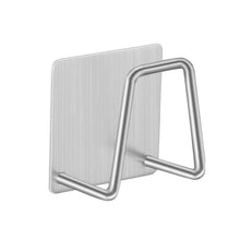 Carica l'immagine nel visualizzatore di Gallery, Kitchen Stainless Steel Sink Sponges Holder Self Adhesive Drain Drying Rack Kitchen Wall Hooks Accessories Storage Organizer