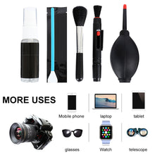 Carica l'immagine nel visualizzatore di Gallery, 5-46pcs Camera Cleaner Kit DSLR Lens Digital Camera Sensor Cleaning Kit for Sony Fujifilm Nikon Canon SLR DV Cameras Clean Set