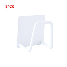 Carica l'immagine nel visualizzatore di Gallery, Kitchen Stainless Steel Sink Sponges Holder Self Adhesive Drain Drying Rack Kitchen Wall Hooks Accessories Storage Organizer