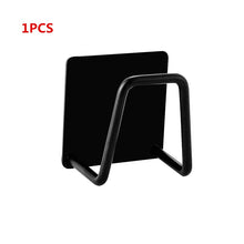 Carica l'immagine nel visualizzatore di Gallery, Kitchen Stainless Steel Sink Sponges Holder Self Adhesive Drain Drying Rack Kitchen Wall Hooks Accessories Storage Organizer