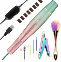 Carica l'immagine nel visualizzatore di Gallery, Elettrico Fresa per Unghie, Lavinda Portatile USB manicure e pedicure,...