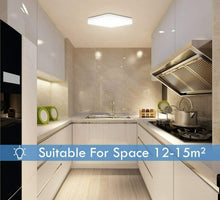 Carica l'immagine nel visualizzatore di Gallery, Yafido Plafoniere da Soffitto 36W 3240lm Bianco Caldo LED