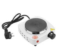 Carica l'immagine nel visualizzatore di Gallery, Mini Fornello Elettrico 500W Regolabile Piastra Ghisa Viaggio Campeggio 108 Mm