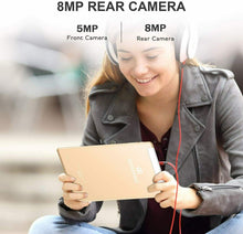 Carica l'immagine nel visualizzatore di Gallery, 10 Pollici Tablet Con wifi Offerte, 2 in 1 PC 3GB RAM +64GB ROM D'oro